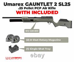 Umarex Gauntlet 2 SL25.25 Calibre Carabine à air comprimé PCP à levier latéral 2254833