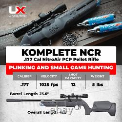 Umarex Komplete NCR. Carabine à air comprimé PCP à levier latéral de calibre .177 (4,5 mm) 2251556