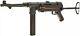 Umarex Legends Mp40 Gen-3 Co2 Full Metal Semi / Full Auto Smg177 Airgun Vitesse De Charge