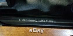 Umarex Ruger Impact Max Elite Carabine À Air Comprimé-22 Cal. 5.5mm Portée With4x32, Strap & Case
