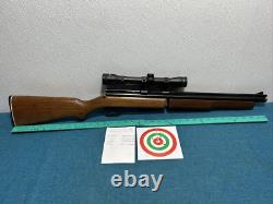 VTG 1997 Benjamin (Crosman) Blue Streak C9A 5mm. Carabine à air comprimé de calibre 20.