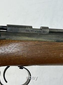VTG Benjamin Franklin Modèle 347 Fusil à air comprimé Pellet Gun en. 177 - LIRE LA DESCRIPTION