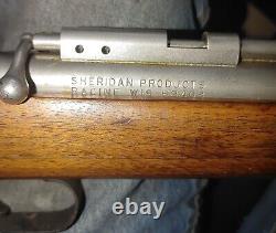 Vintage 1985 Sheridan Silver Streak 5mm/. 20cal Air Rifle-reseaud-nice