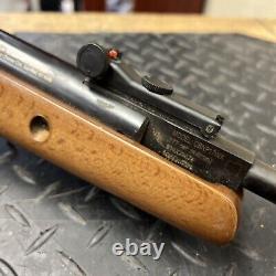 Vintage Crosman Blaze Np Nitro Piston. Gun À Air Comprimé 177 Pellet Rifle Wood