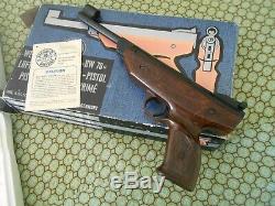 Weihrauch Hw70 Pistolet Arme À Plomb. 177 Exc + In Box Airgun Beeman No Reserve